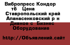 Вибропресс Кондор 1-90тб › Цена ­ 280 000 - Ставропольский край, Апанасенковский р-н, Дивное с. Бизнес » Оборудование   